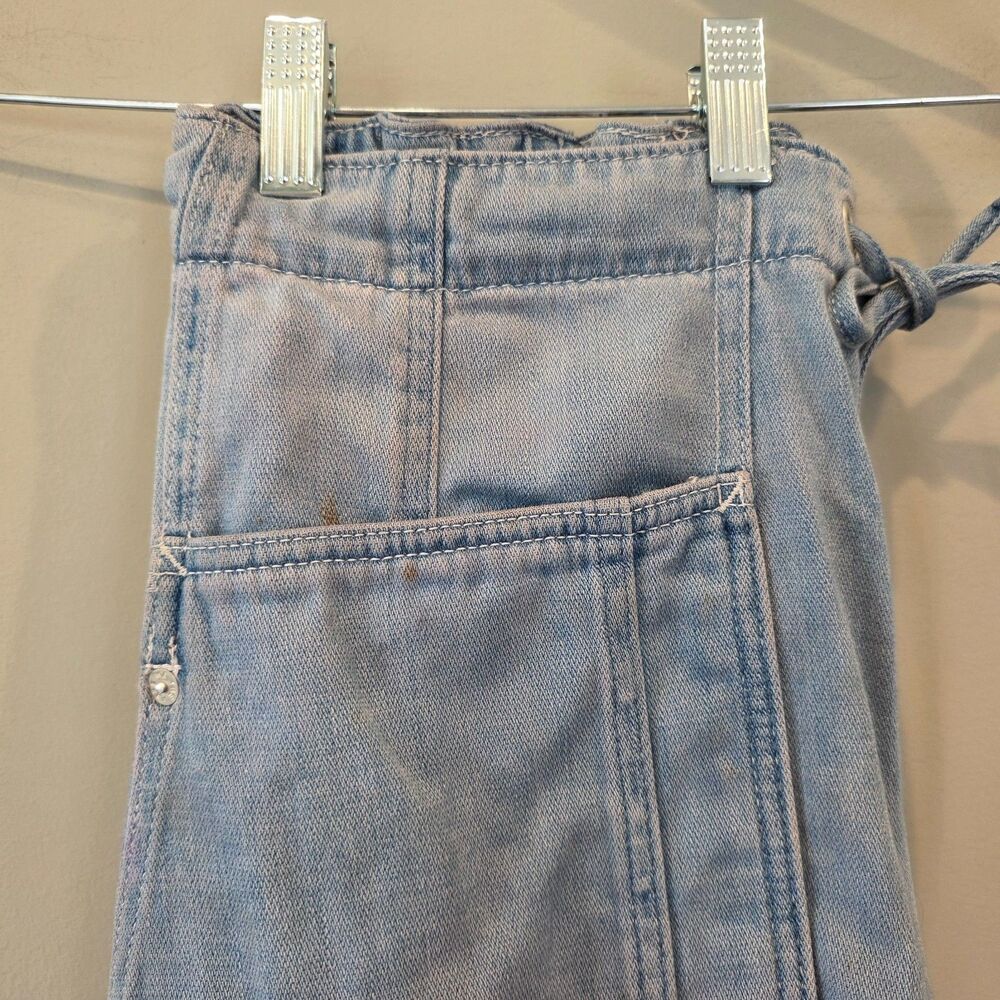 We the Free Barrel Jeans XS light wash boho casual cottage feminine- flaws - Picture 6 of 8